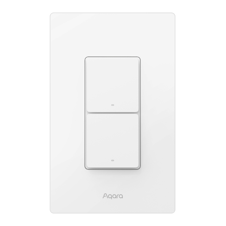 Aqara H2 國際版開關(雙開・1實體+1虛擬鍵)